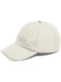 Zegna embroidered baseball cap - White