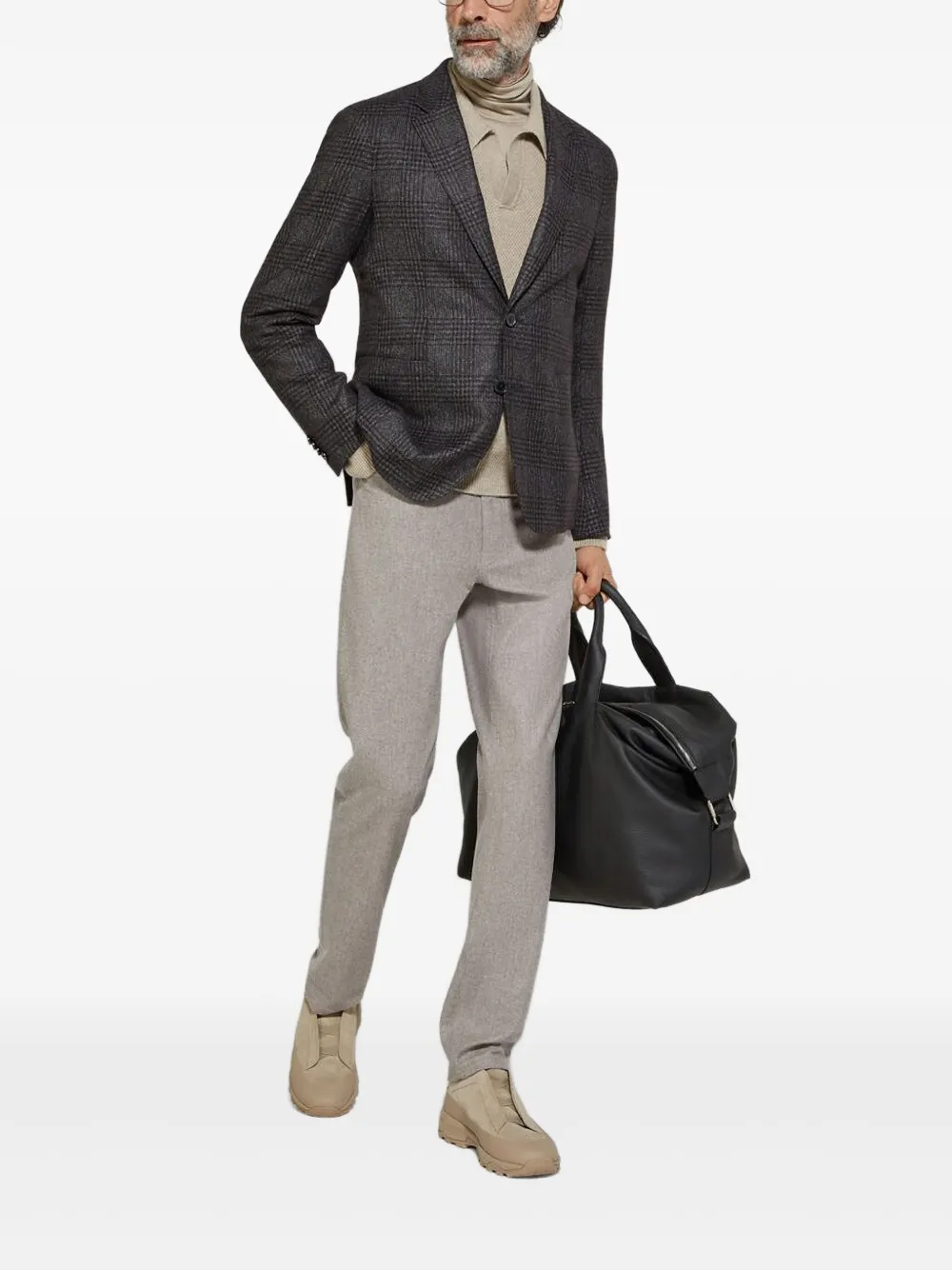 Zegna Roccia cashmere trousers | Regular-Fit & Straight Leg Pants | Image 2