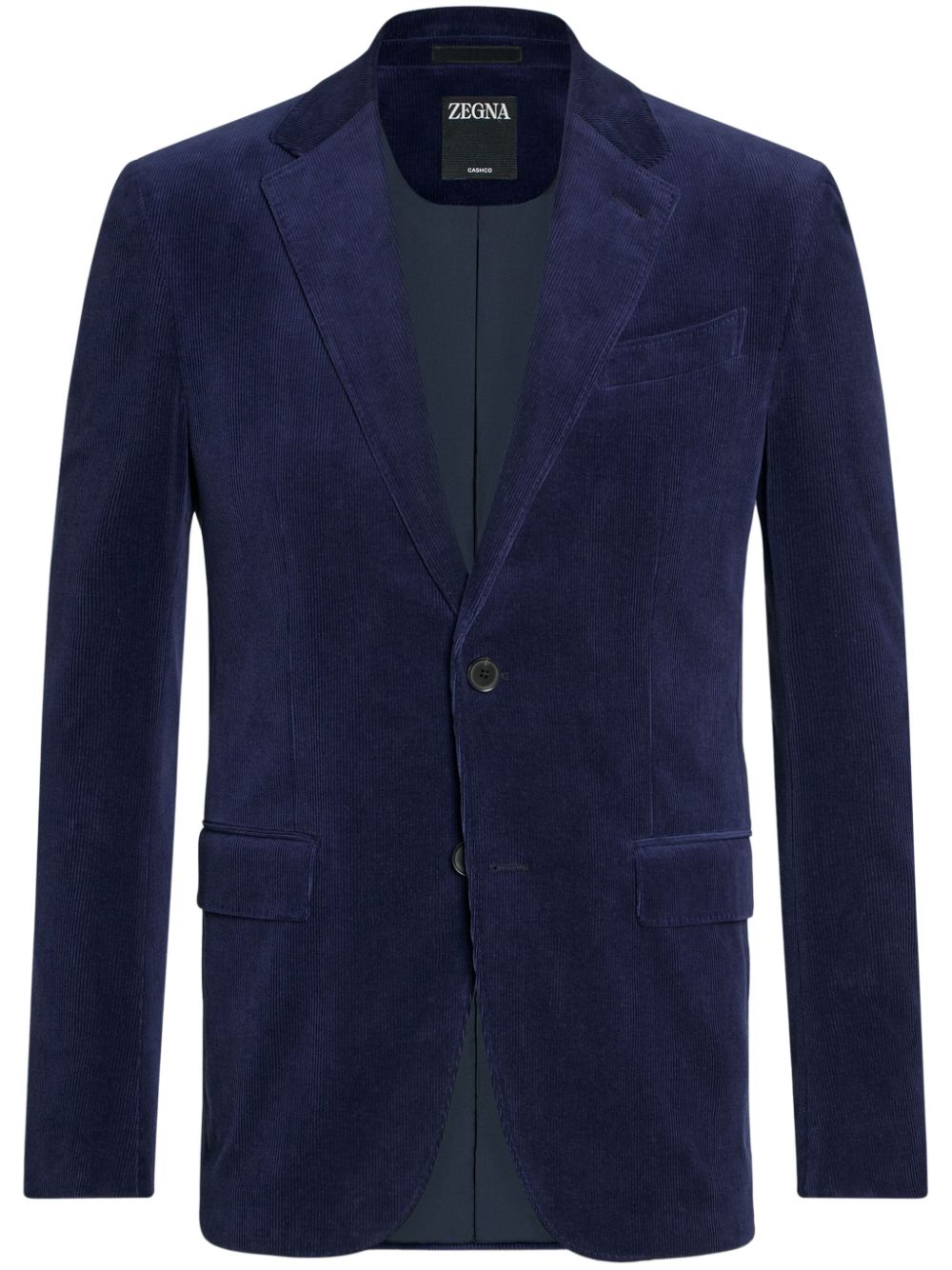 Zegna Cashco blazer Blauw