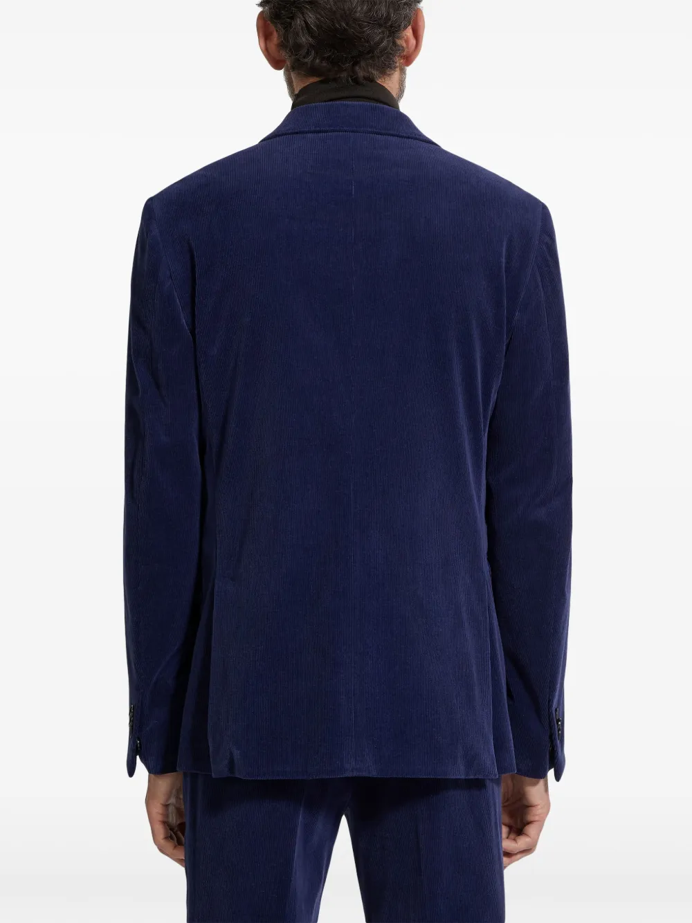 Zegna Cashco blazer Blauw