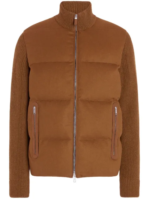Zegna Oasi cashmere padded jacket