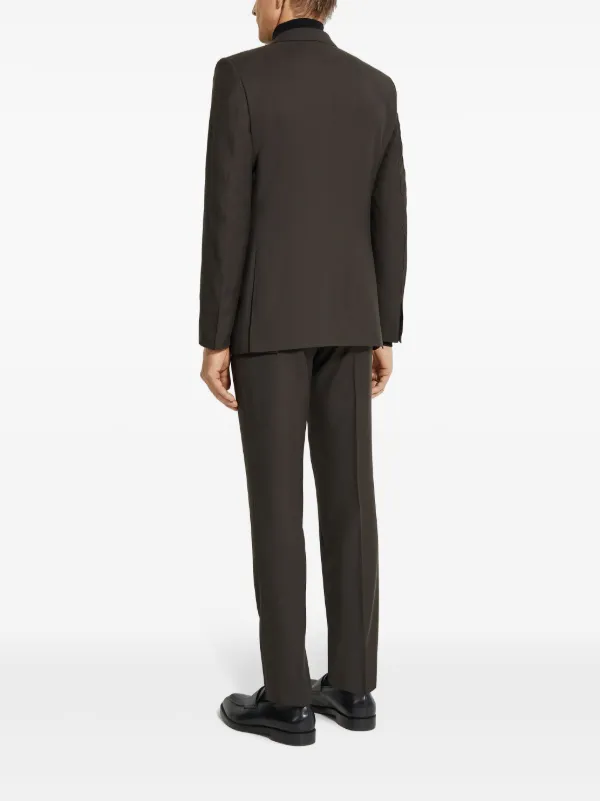 ZEGNA OASI CASHMERE ビジネススーツ ブラウン系 Dark Brown Oasi Cashmere Suit FW25 31807683 | Zegna US