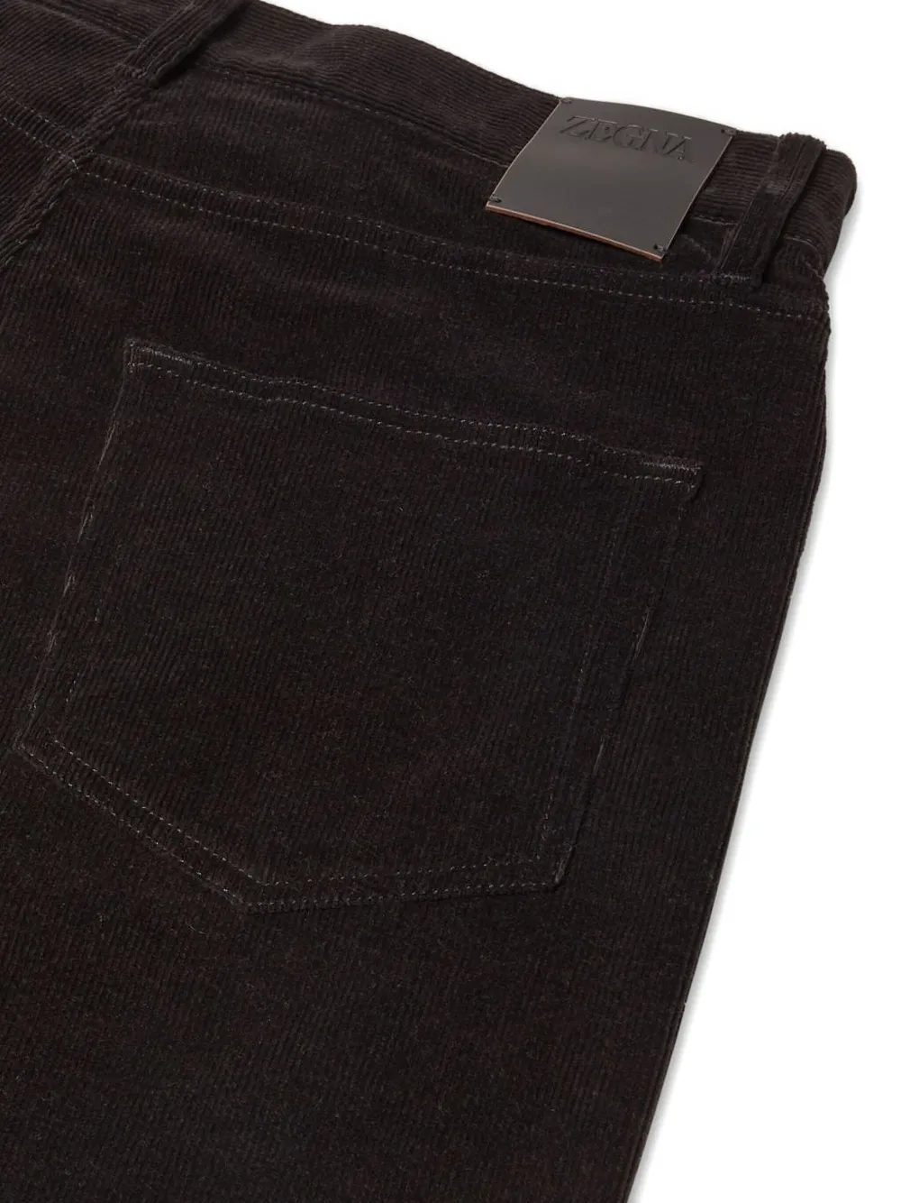 Zegna Cashco Roccia corduroy trousers | Regular-Fit & Straight Leg Pants | Image 2