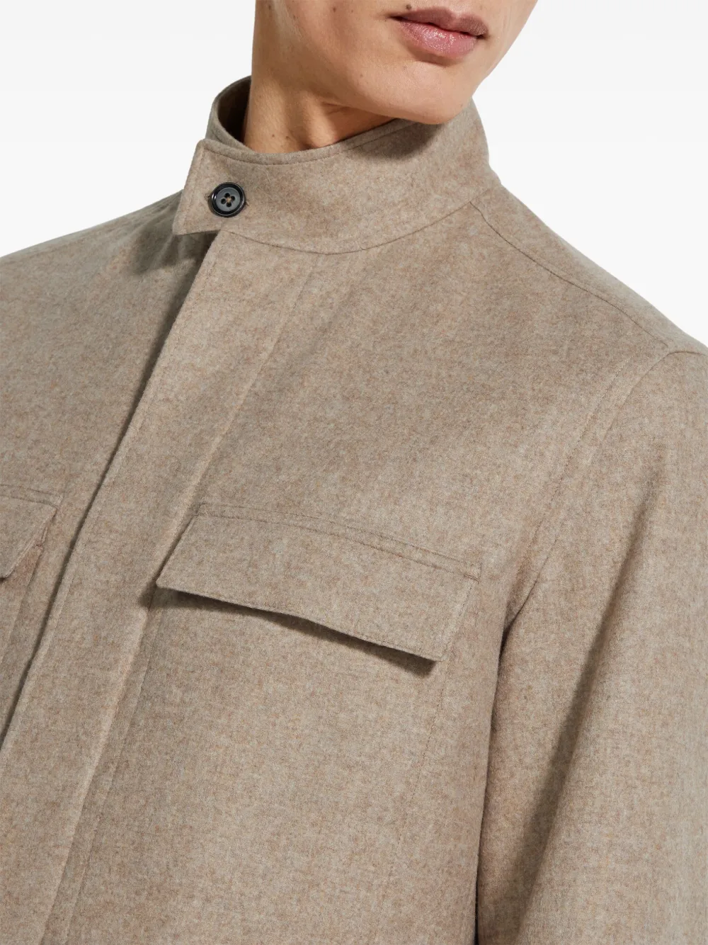 Zegna Oasi shirtjack Beige