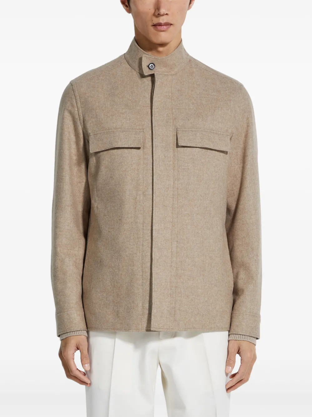 Zegna Oasi shirtjack Beige