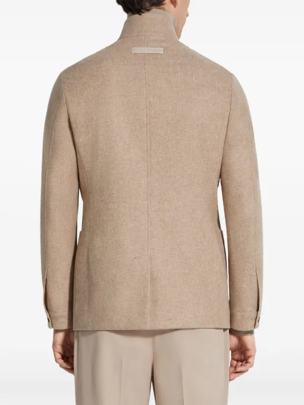 ジ*ン様 Zegna Sport MICROCOTTONジャケット ベージュL Zegna Oasi Cashmere Il Conte Jacket | Neutrals | FARFETCH