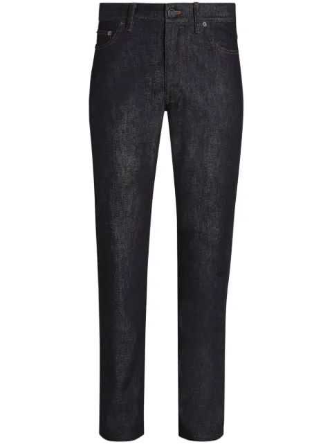 Zegna Roccia stretch cotton-cashmere jeans