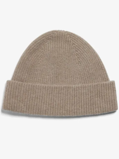 Zegna gorro tejido de canalé