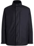 Zegna cashmere field jacket - Blue