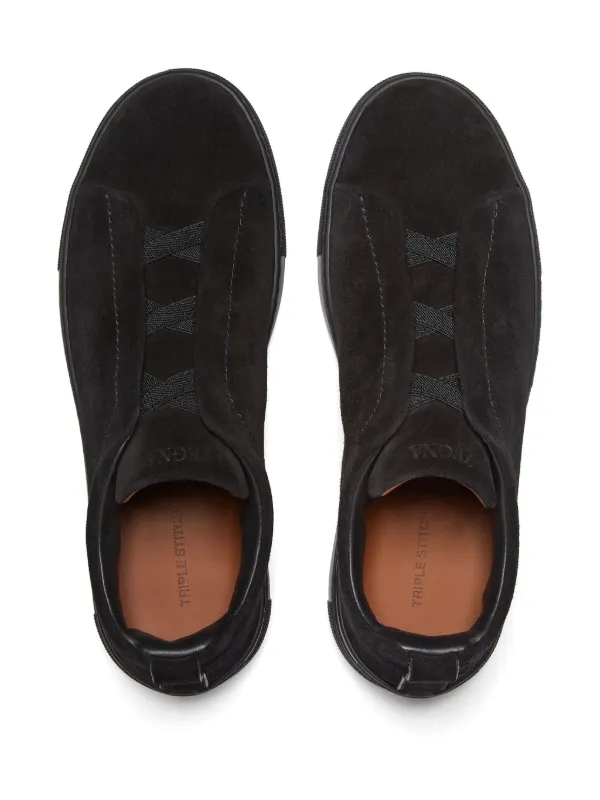 VIP【関税送料無料】希少 Zegna Triple Stitch sneaker Zegna Triple Stitch™ Sneakers | Black | FARFETCH