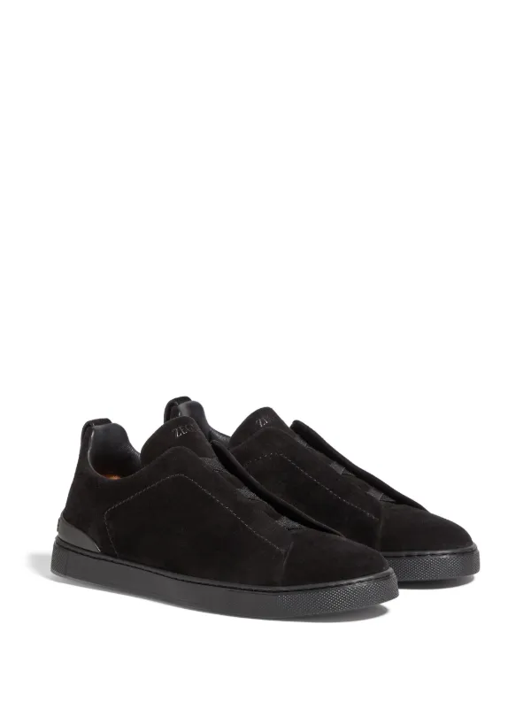Zegna Triple Stitch™ Sneakers | Black | FARFETCH