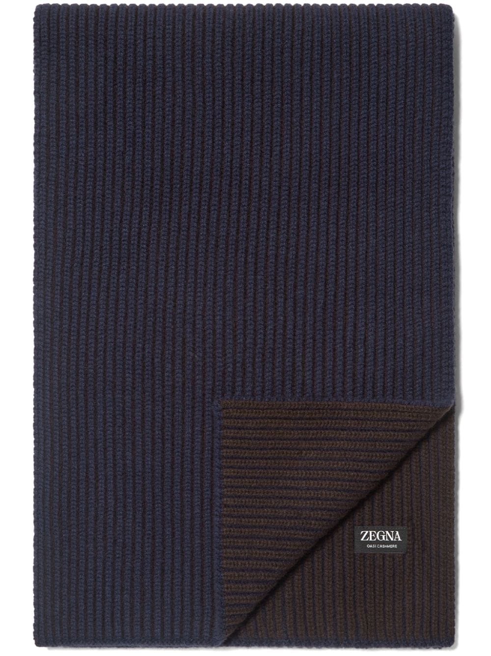 Shop Zegna Oasi Scarf In Blue