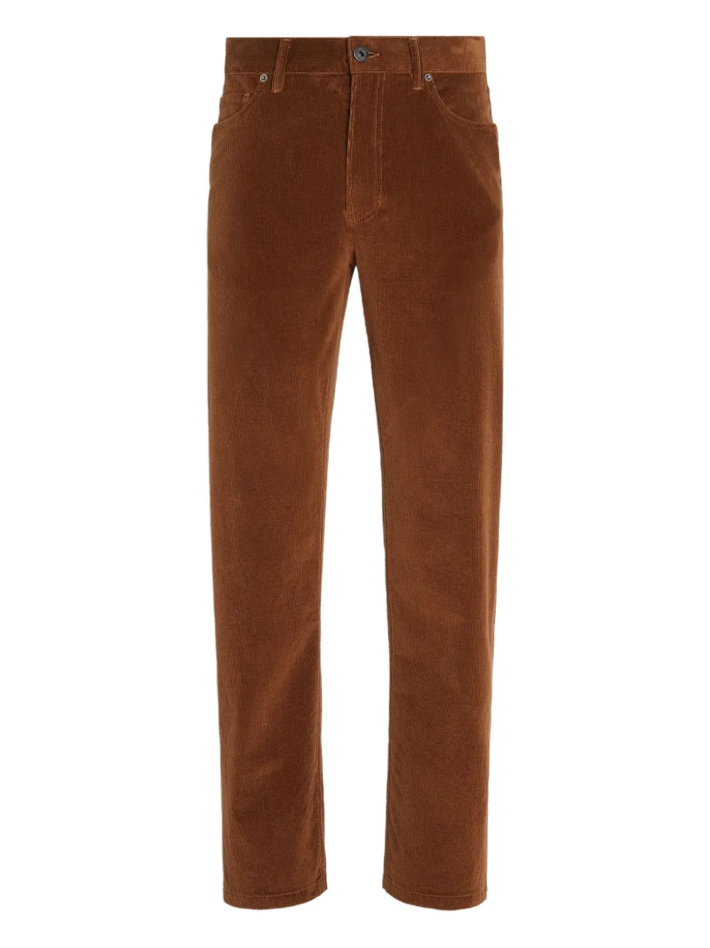 Zegna Cashco Roccia corduroy trousers | Brown | Image 1