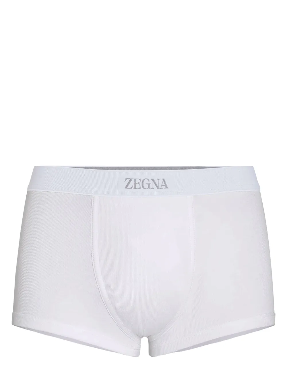 Zegna コットンブレンド ボクサーパンツ - ホワイト Zegna コットンブレンド ボクサーパンツ - ホワイト