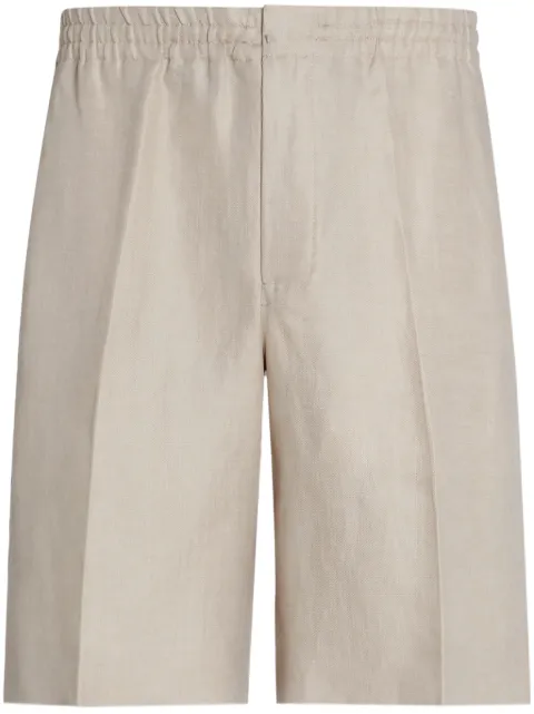 Zegna linen shorts