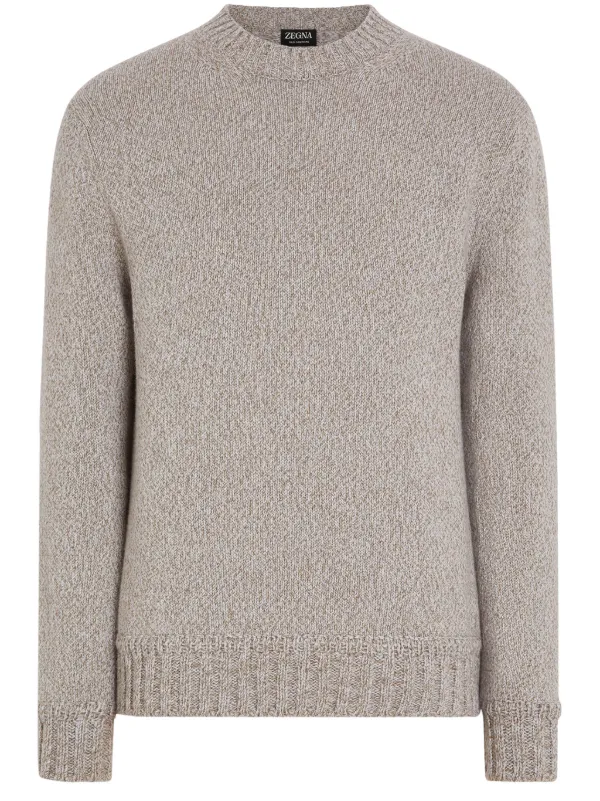 Zegna Oasi カシミアセーター | ニュートラル | FARFETCH JP
