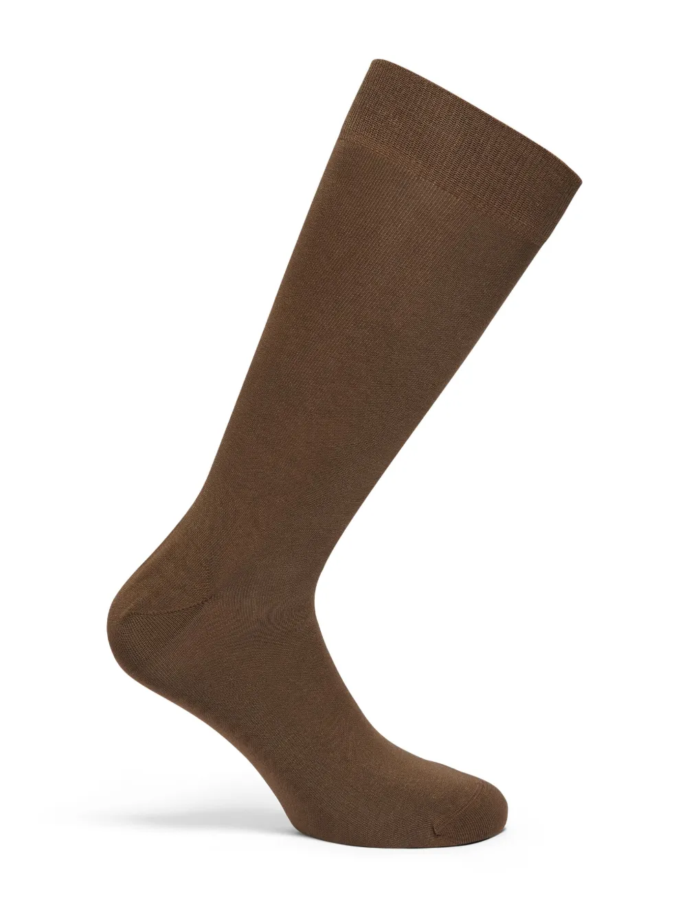 Zegna Sokken met logo-intarsia Bruin