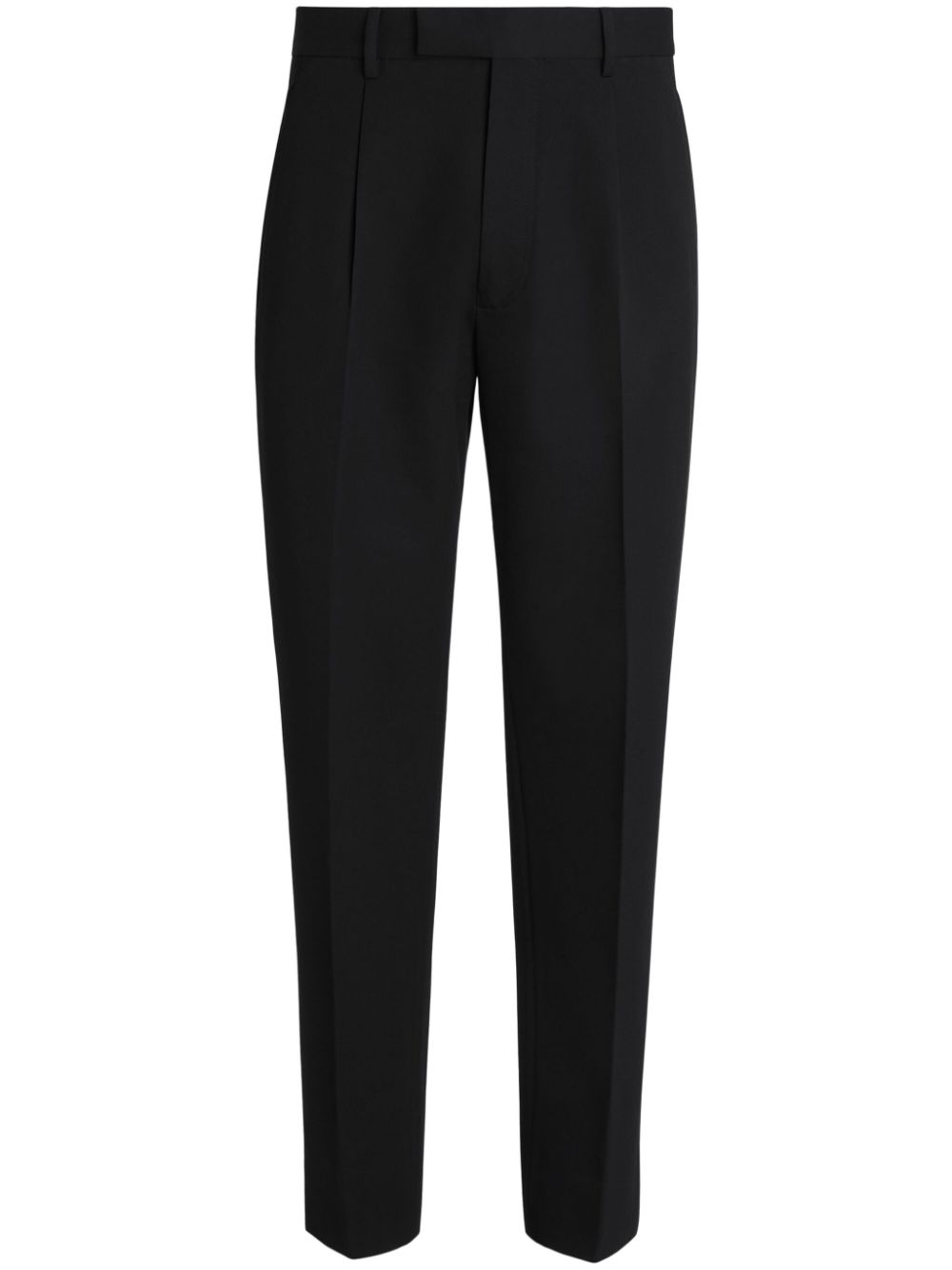 Zegna pleated trousers - Black