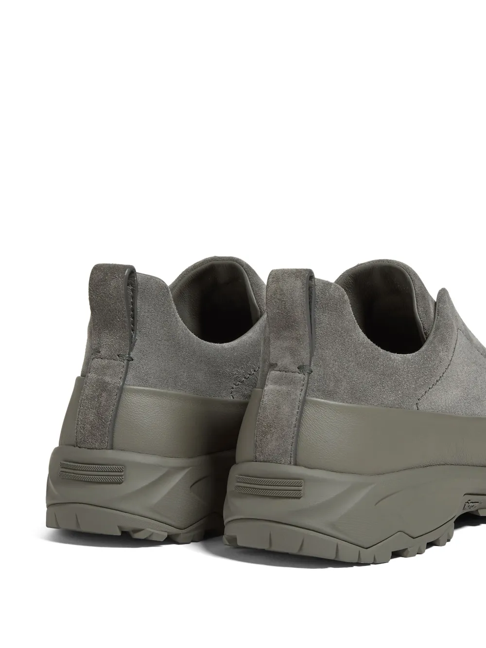 Zegna Triple Stitch Monte sneakers Grijs