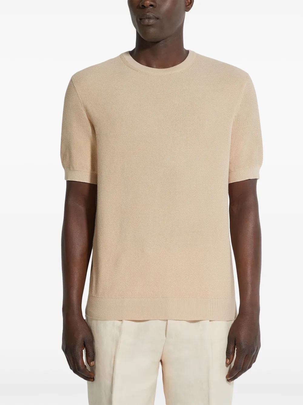 ZEGNA COTTON T-SHIRT