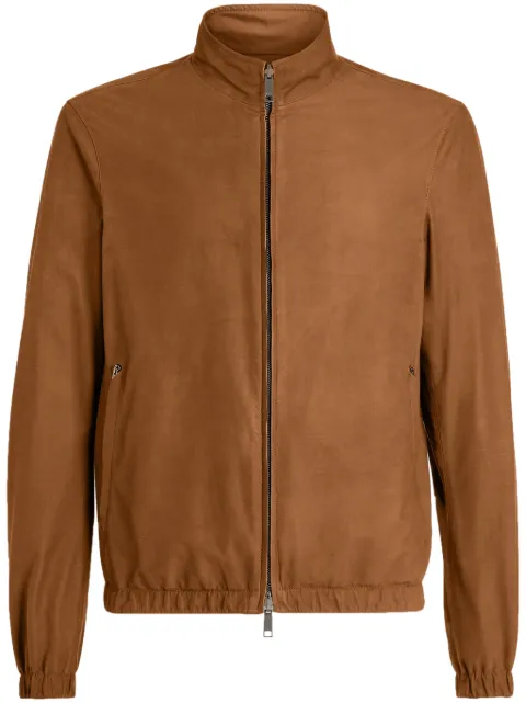 Zegna reversible suede jacket
