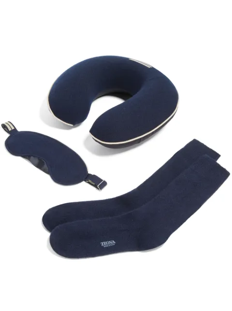 Zegna cashmere travel set