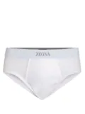 Zegna cotton-blend briefs - White