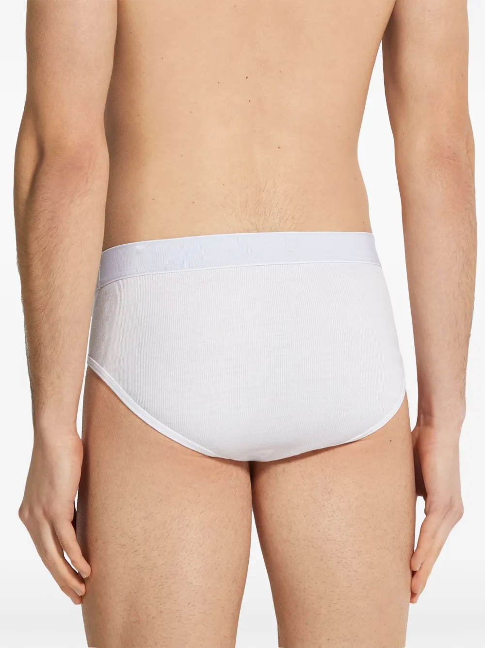 Zegna Slip van katoenen blend Wit