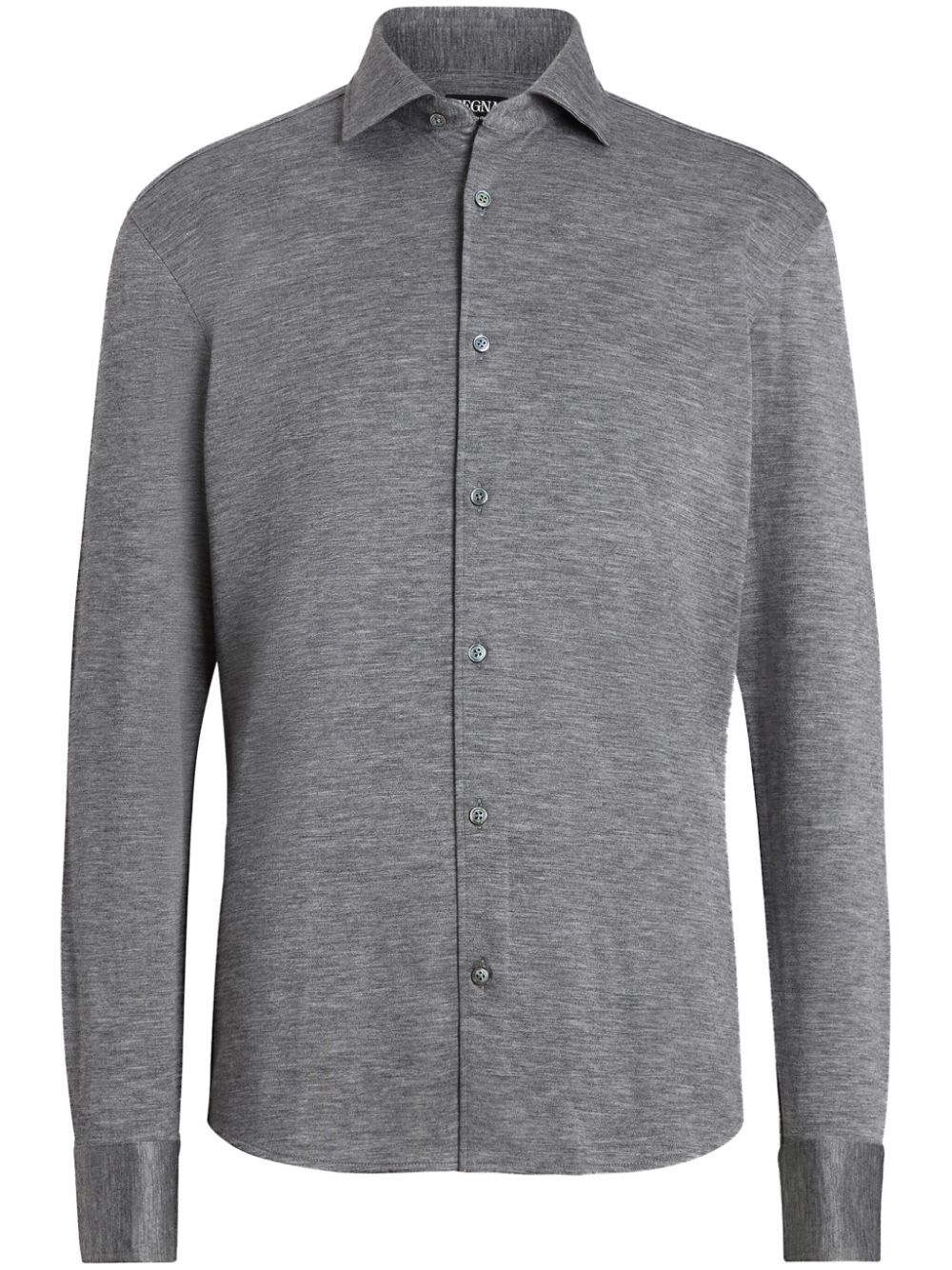 Zegna mélange shirt - Grey