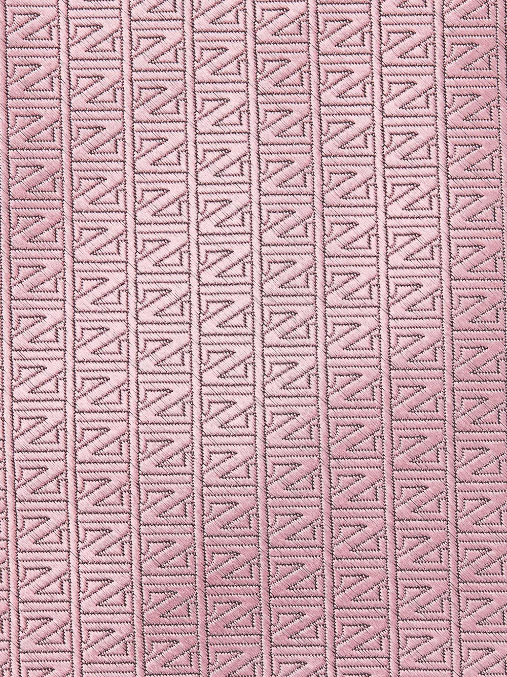Zegna Stropdas met monogram-print Roze