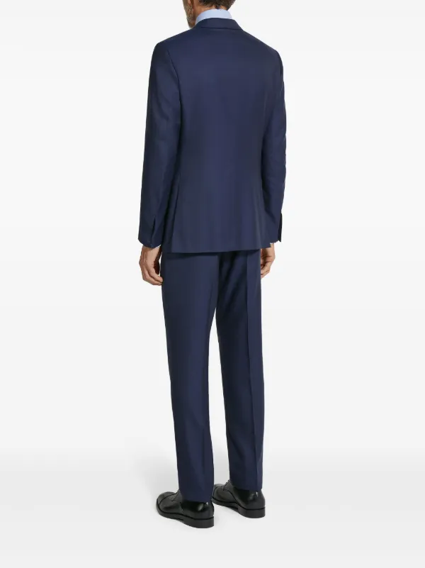 Zegna カシミアスーツ | ブルー | FARFETCH JP