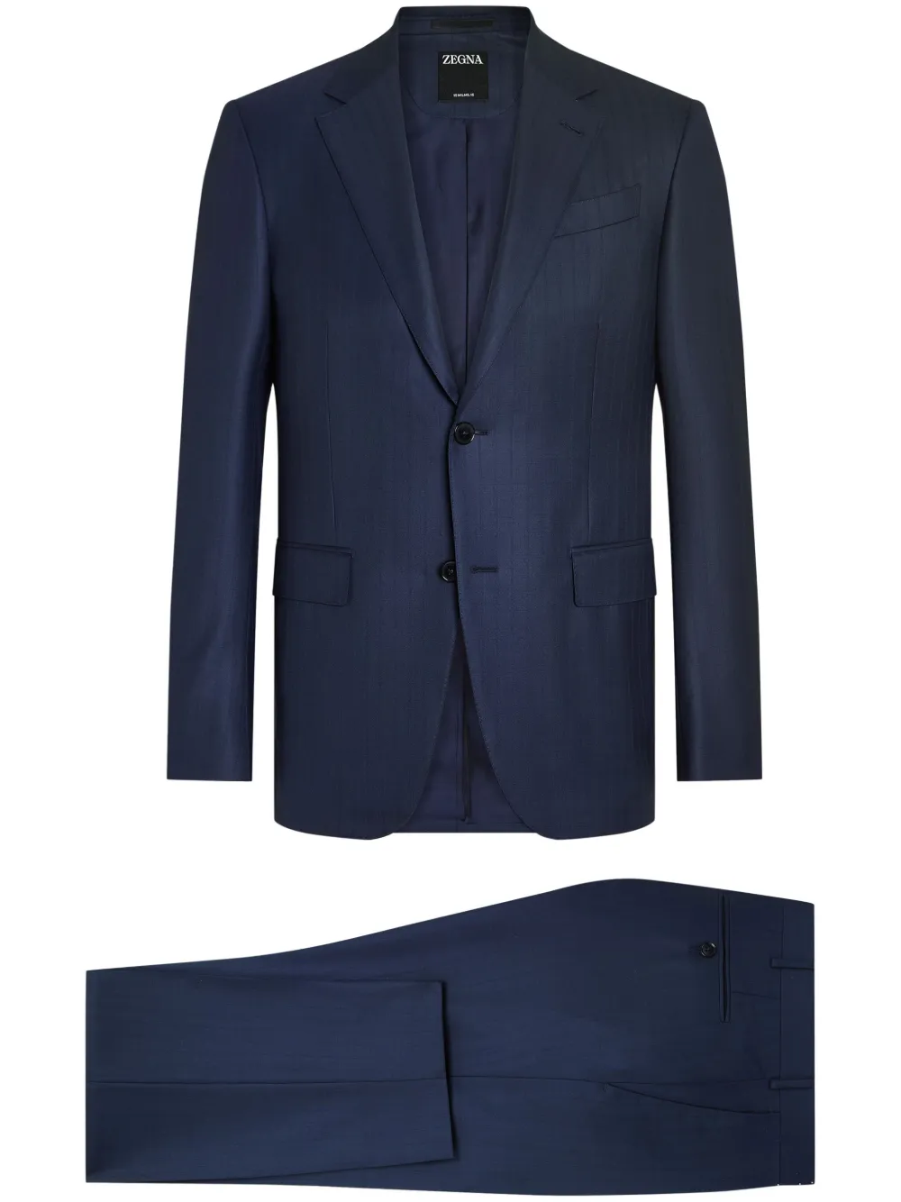 Zegna 15milmil15 wool suit | Blue | Image 1