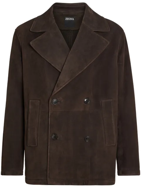 Zegna shearling blazer 