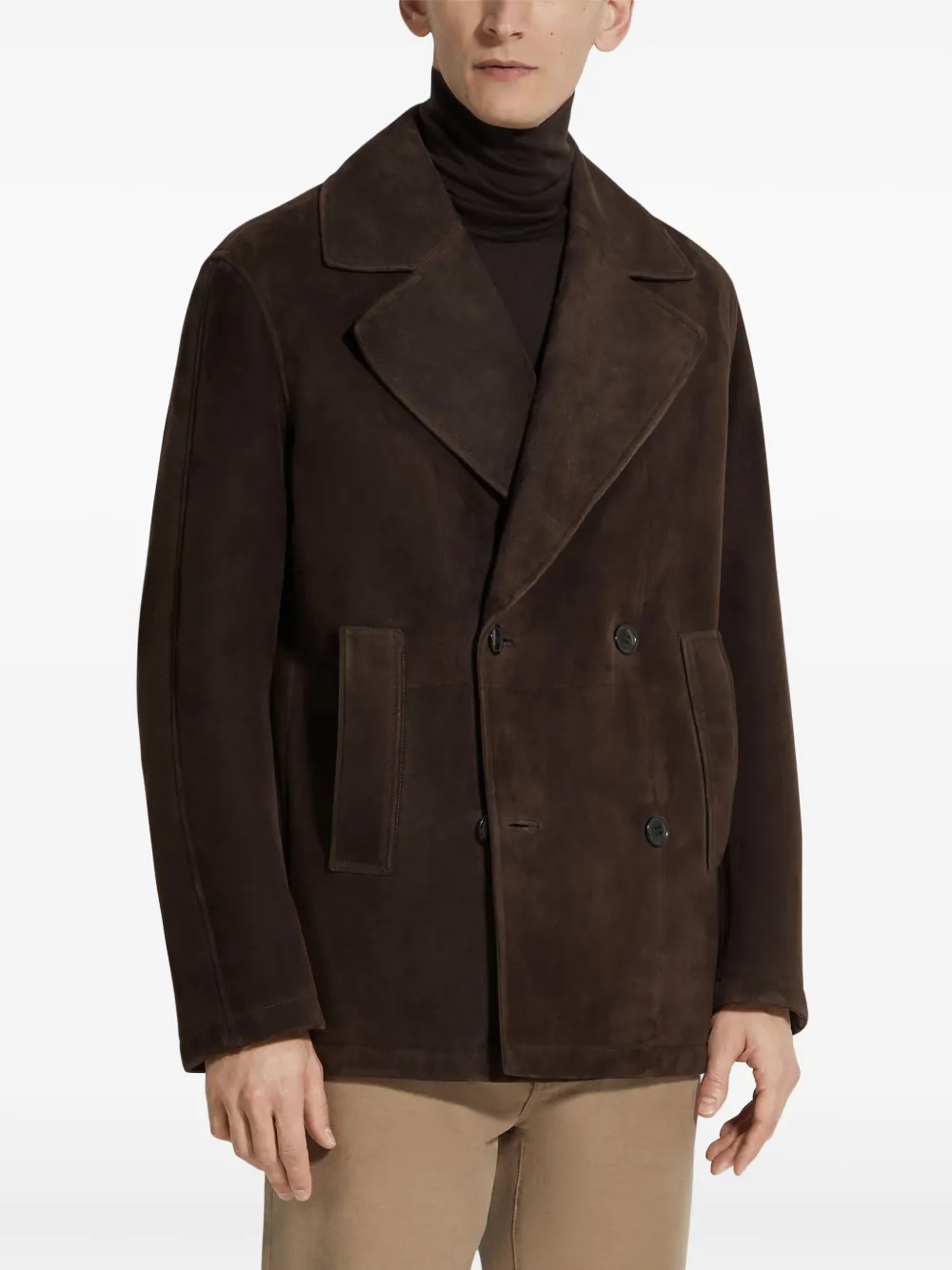 Zegna Lammy blazer Bruin