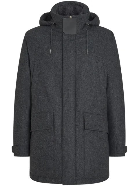 Zegna chamarra capitonada