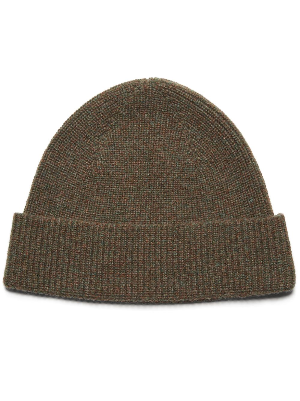 Zegna ribbed-knit beanie - Green