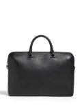 Zegna leather briefcase - Black