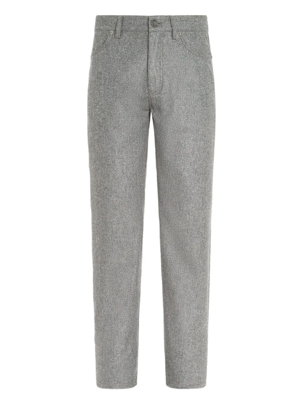 Zegna Roccia wool trousers | Grey | Image 1