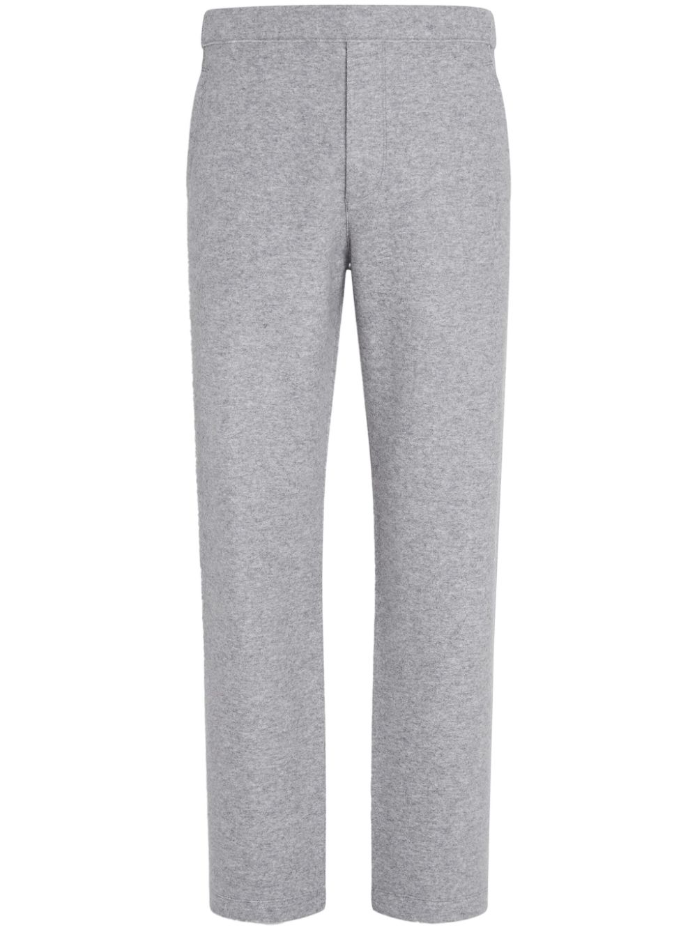 mélange-effect track pants