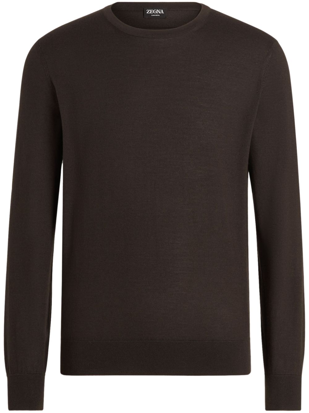 Zegna Cashseta jumper - Brown