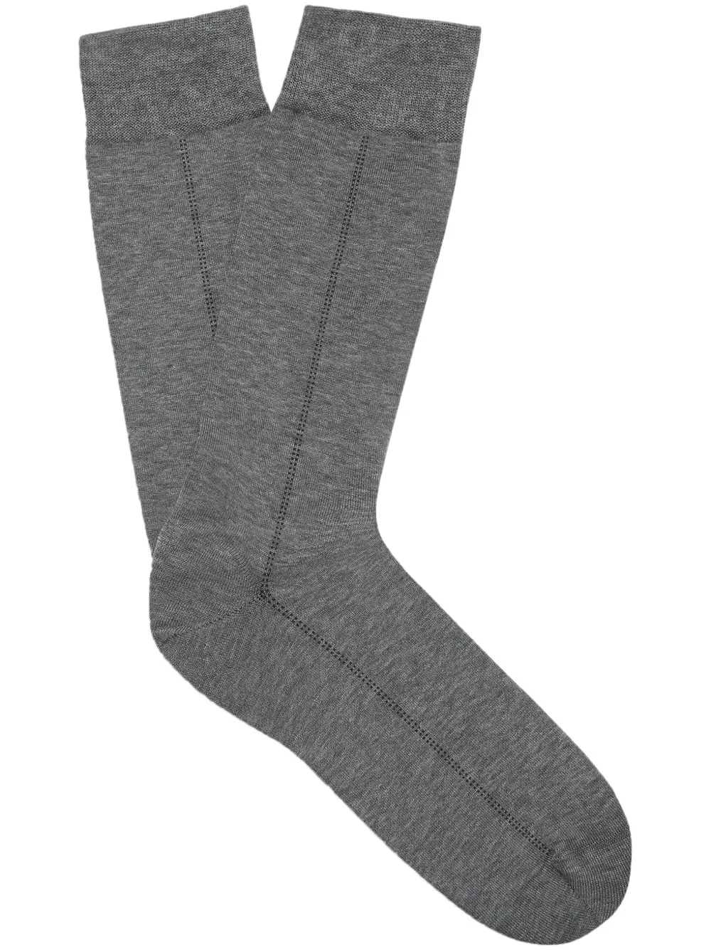 Zegna cotton-blend socks - Grey