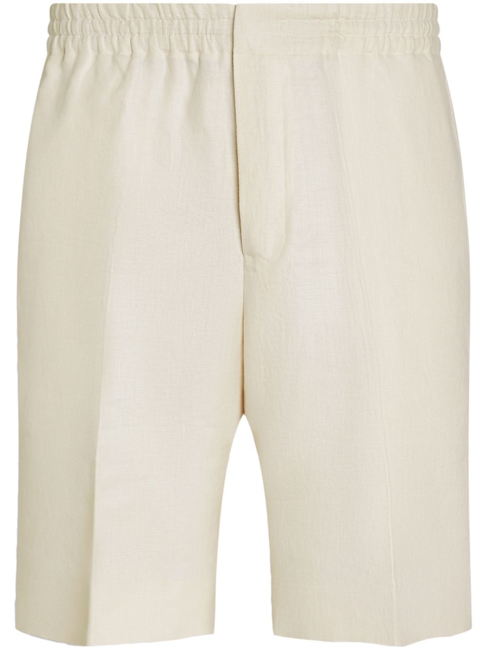 Zegna linen shorts - Neutrals