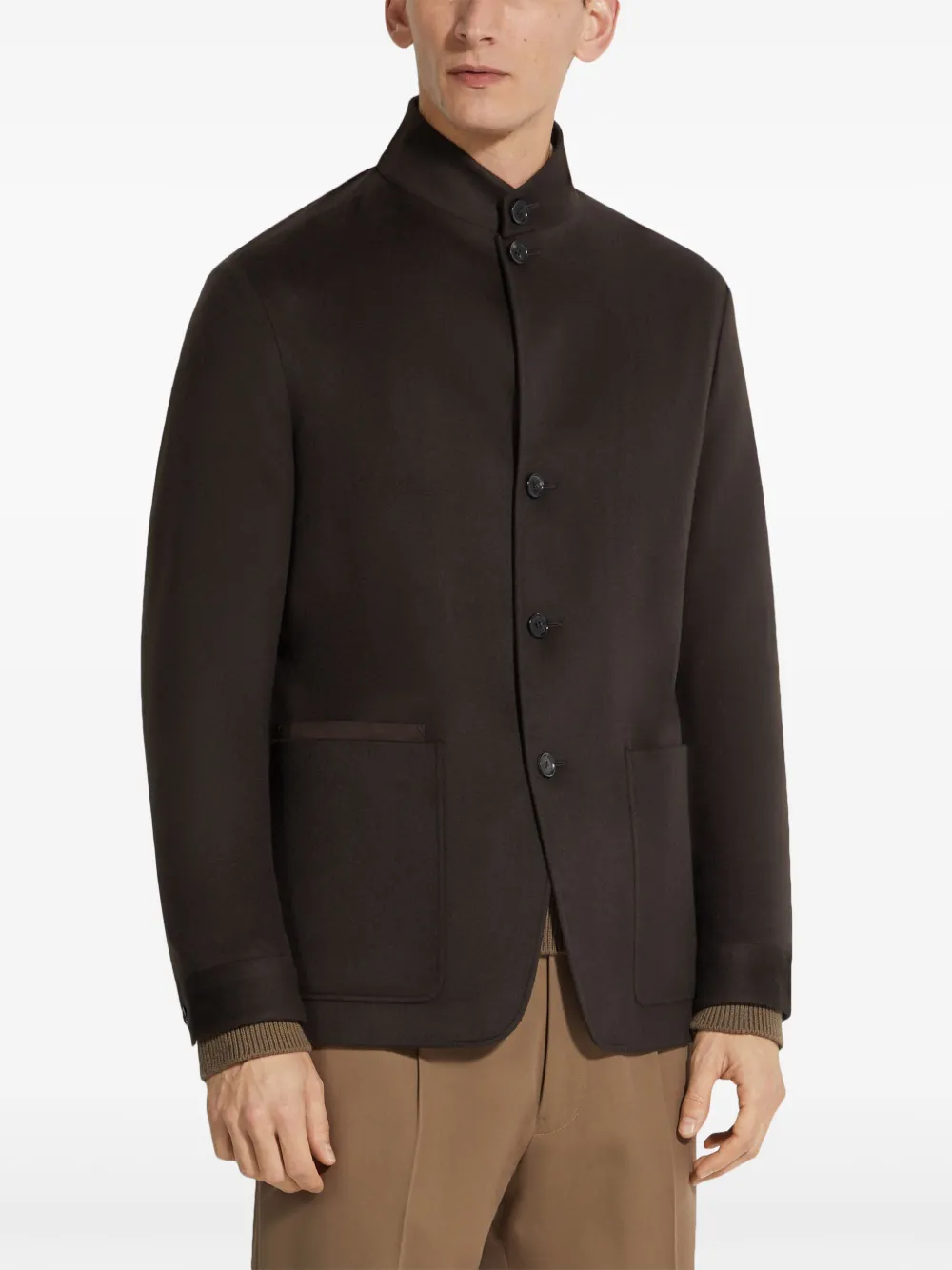 Zegna Conte Chore blazer Bruin