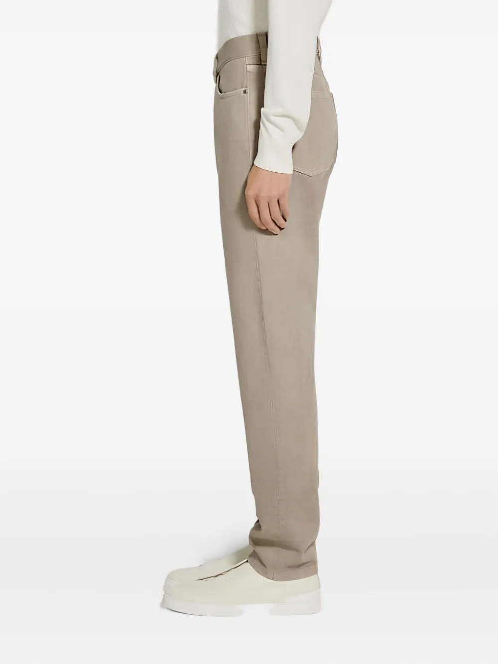 Zegna City Fit Nonstretch Denim Jeans In Multi