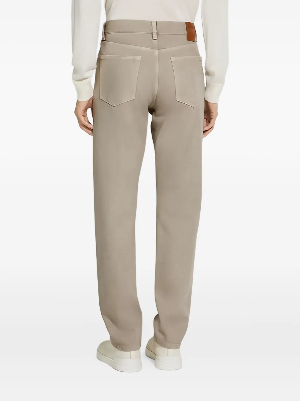 Zegna City Fit Nonstretch Denim Jeans In Multi
