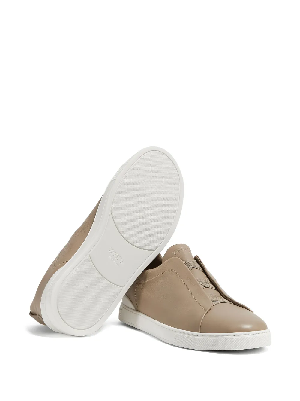 Zegna Triple Stitch sneakers Neutrals