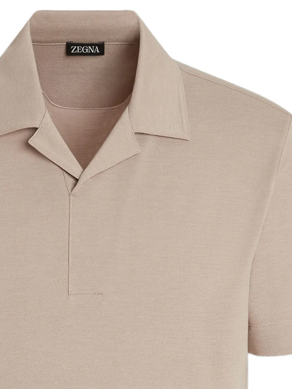 Zegna notched-collar T-shirt | T-Shirts | Image 2