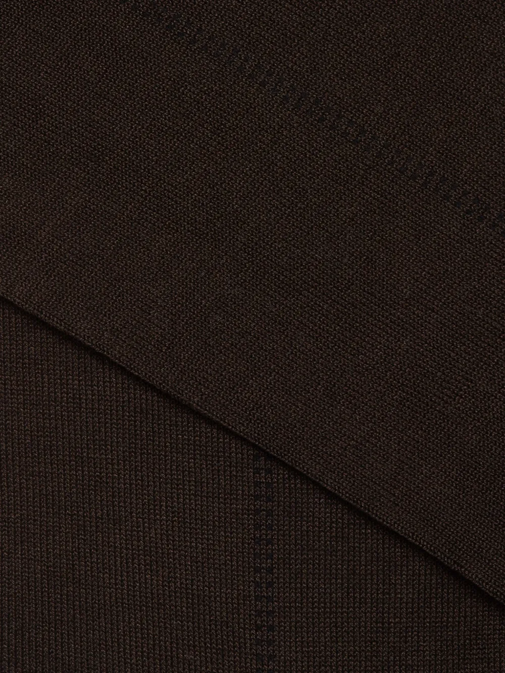 Zegna Ribgebreide sokken - Bruin
