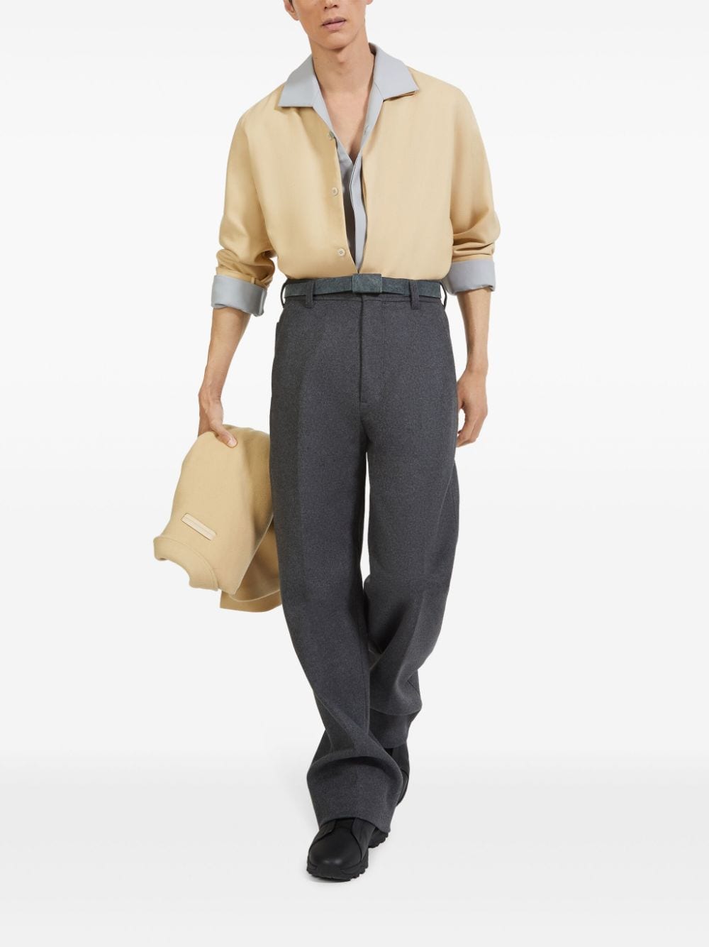 Zegna straight-leg trousers - Grijs