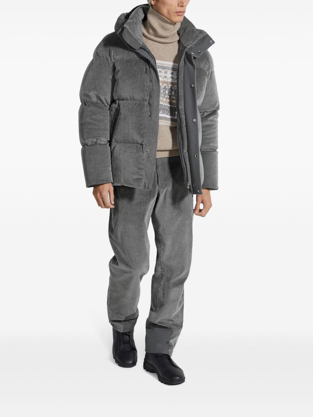 Zegna Cashco ski trousers - Grey